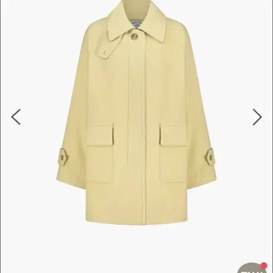 [BUNJANG] Depound Balmacaan Half Coat / 드파운드 코트 balmacaan half coat butter 상태최상