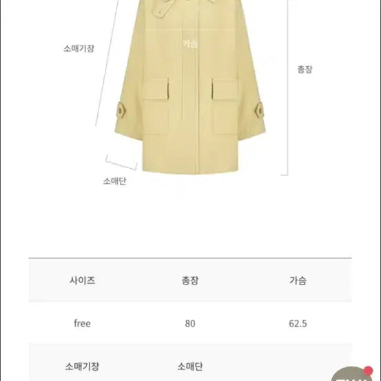 [BUNJANG] Depound Balmacaan Half Coat / 드파운드 코트 balmacaan half coat butter 상태최상