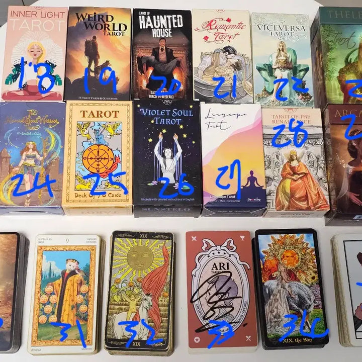 [BUNJANG] Tarot Cards / [할인판매] 각종 타로카드 판매 합니다