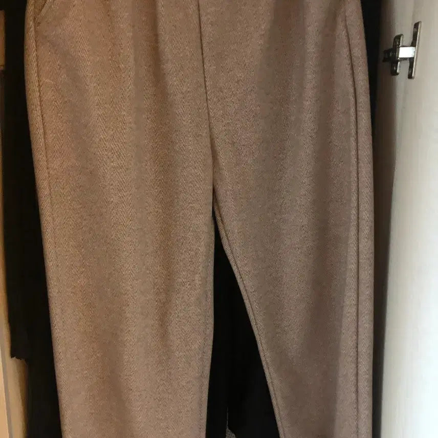 [BUNJANG] Stefanel Beige Banded Slacks / 스테파넬 베이지밴딩바지