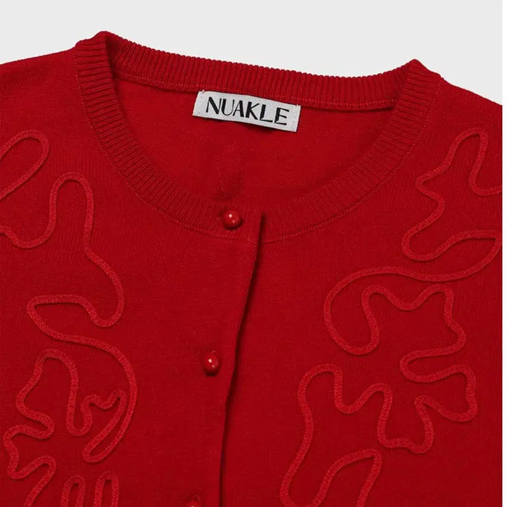 [BUNJANG] nuakle Needlework Cardigan / 새제품]누아클레 nuakle 니들워크 가디건