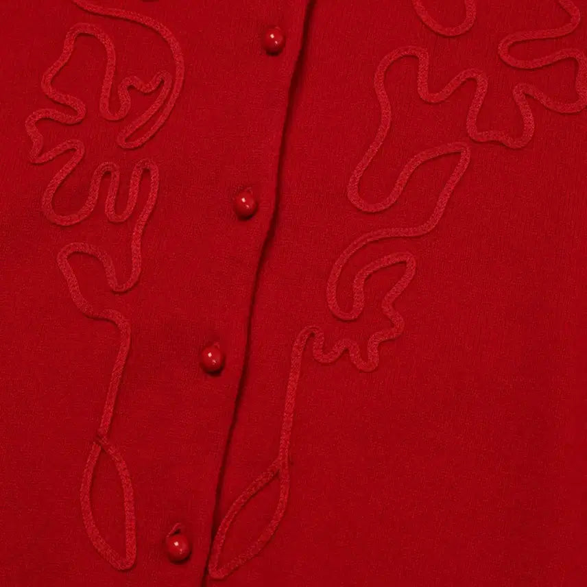 [BUNJANG] nuakle Needlework Cardigan / 새제품]누아클레 nuakle 니들워크 가디건