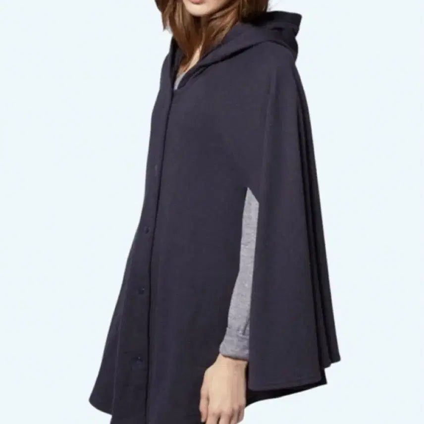 [BUNJANG] American Apparel Hooded Poncho Fleece Jacket / 아메리칸 어패럴 후드 판초 플리스