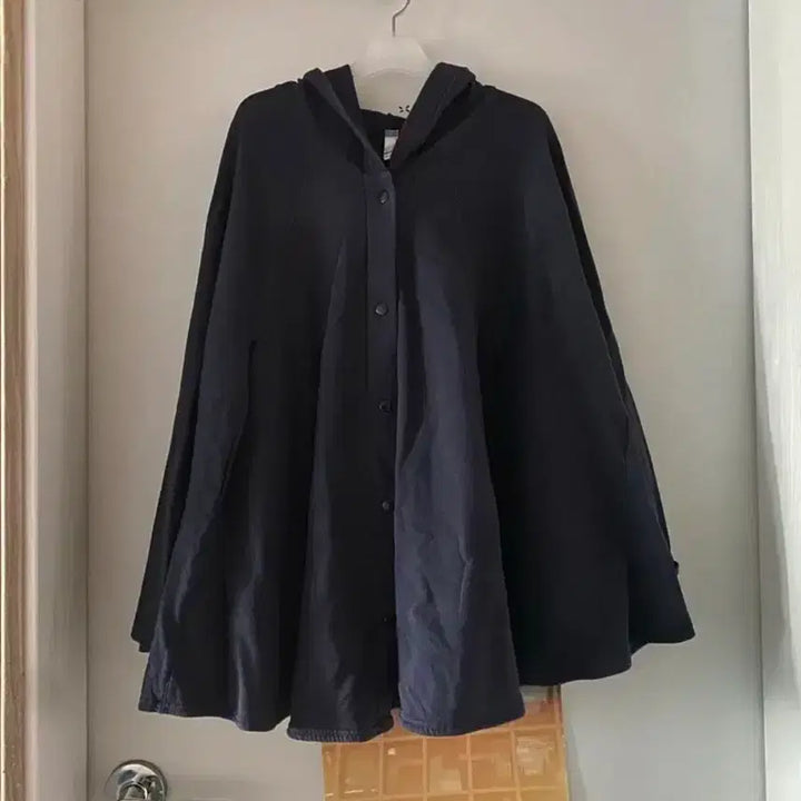 [BUNJANG] American Apparel Hooded Poncho Fleece Jacket / 아메리칸 어패럴 후드 판초 플리스