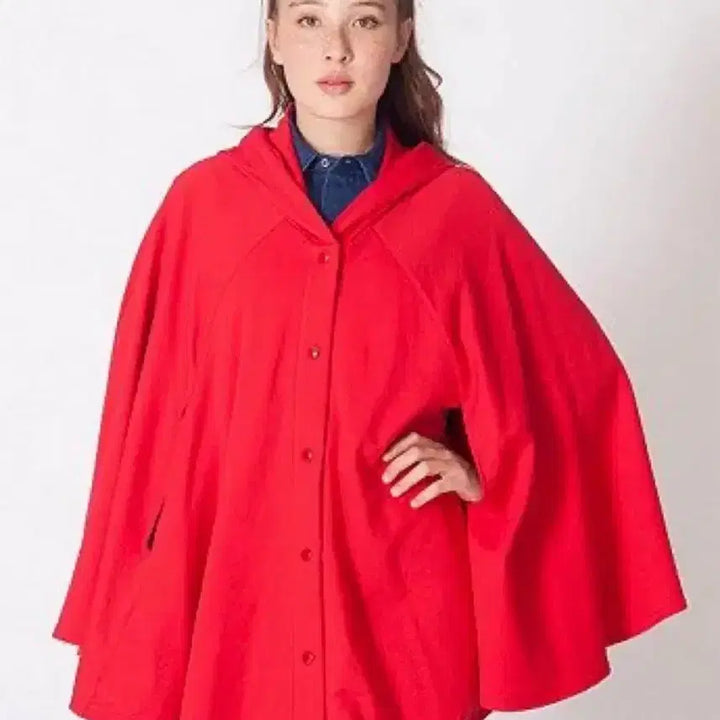 [BUNJANG] American Apparel Hooded Poncho Fleece Jacket / 아메리칸 어패럴 후드 판초 플리스