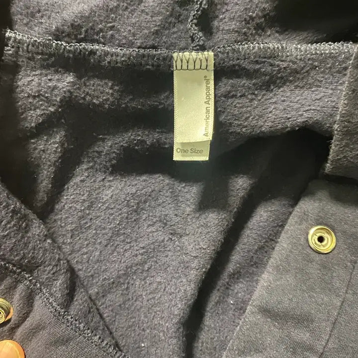 [BUNJANG] American Apparel Hooded Poncho Fleece Jacket / 아메리칸 어패럴 후드 판초 플리스