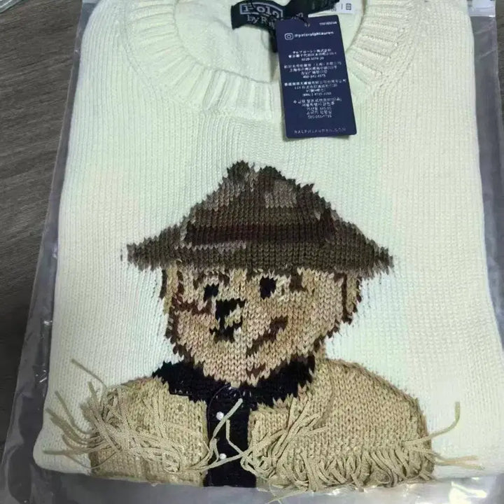 [BUNJANG] Polo Ralph Lauren Bear Knit Sweater / 폴로 랄프로렌 베어니트 3종 우먼 S  M L