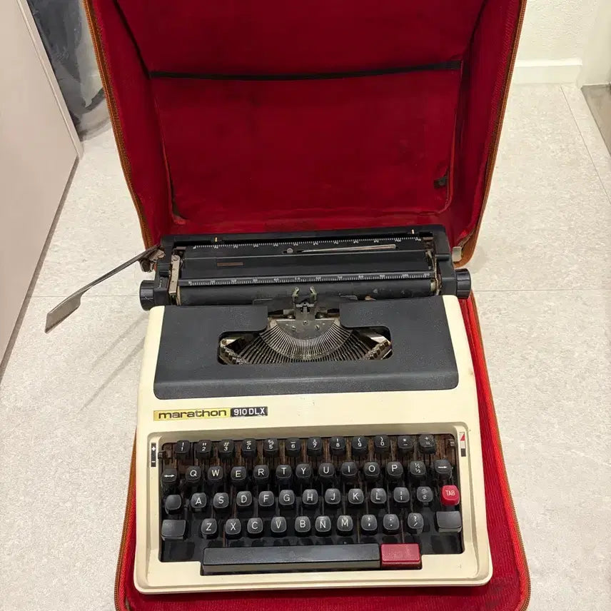 [BUNJANG] Marathon Retro Typewriter / 마라톤 레트로 타자기