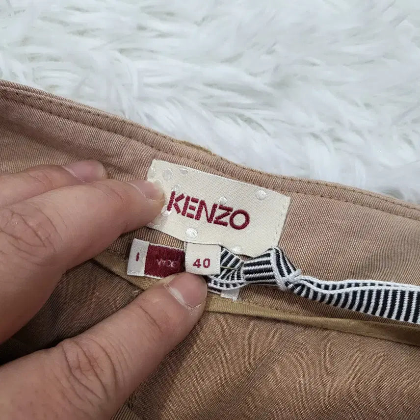 [BUNJANG] Kenzo 32-inch Pleated Shorts / 겐조 40사이즈 (32인치) 핀턱 숏팬츠 반바지 새상품!!