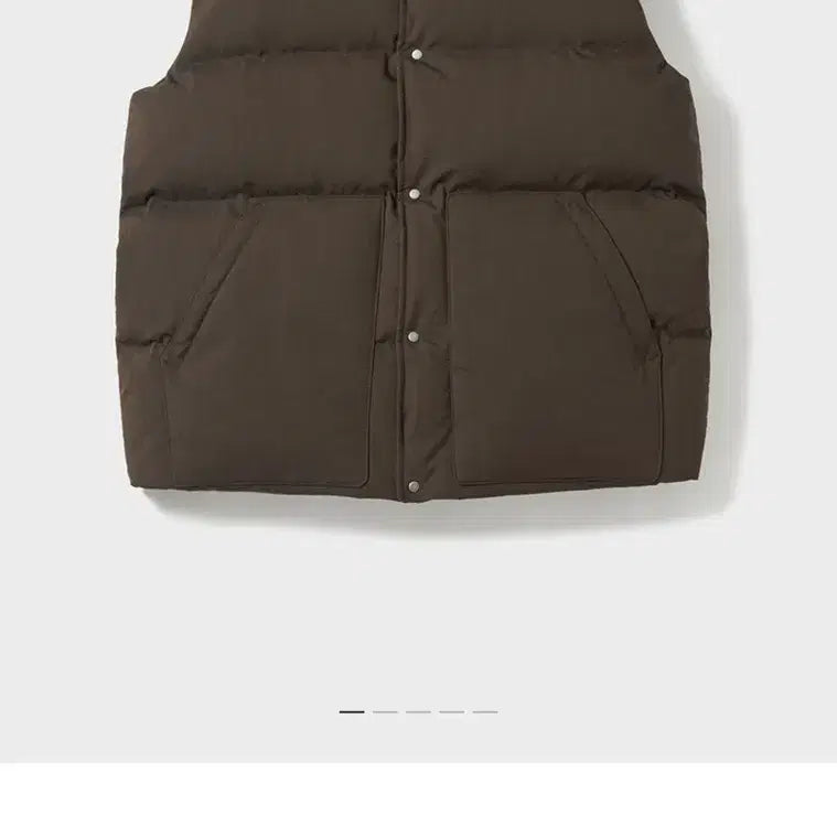 [BUNJANG] Rustic Goose Vest Down Padded / [3] 포터리 러스틱 구스 베스트 다운 패딩