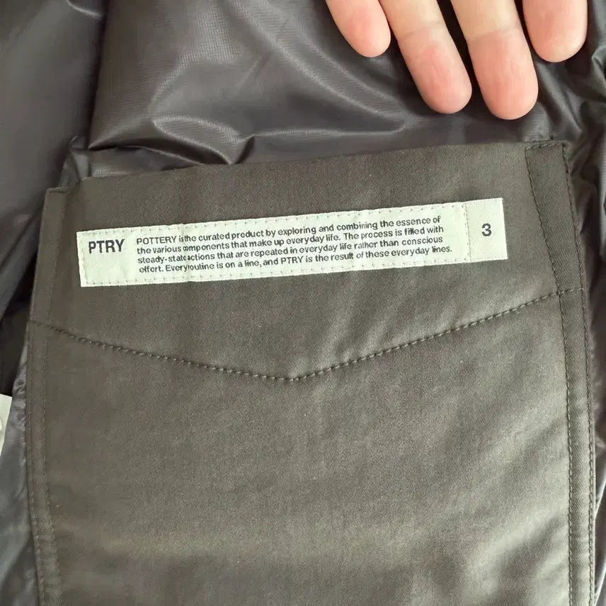 [BUNJANG] Rustic Goose Vest Down Padded / [3] 포터리 러스틱 구스 베스트 다운 패딩