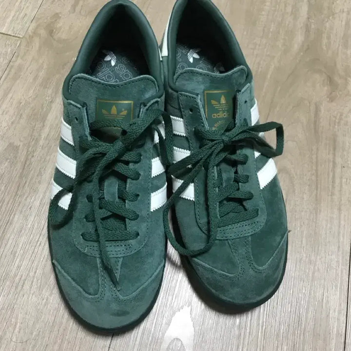 [BUNJANG] Adidas Hamburg Green Sneakers / 아디다스 함부르크 그린