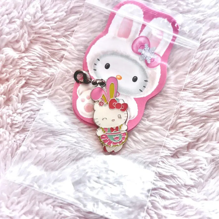 [BUNJANG] Hello Kitty Bunny Girl Keyring / 헬로키티 바니걸 키링 고전 토끼