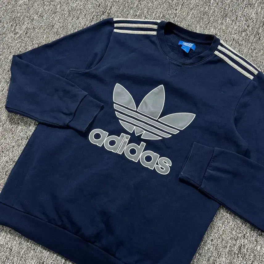 [BUNJANG] Adidas Trefoil Crew Sweatshirt / 아디다스 트레포일 크루 스웻셔츠