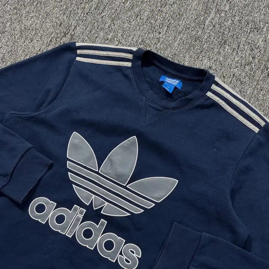 [BUNJANG] Adidas Trefoil Crew Sweatshirt / 아디다스 트레포일 크루 스웻셔츠