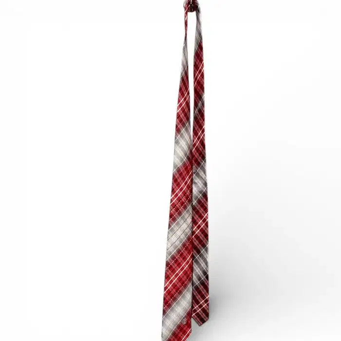 [BUNJANG] Daks Cubic Check Necktie / 닥스 큐빅 체크 넥타이