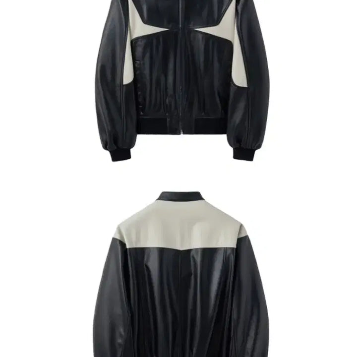 [BUNJANG] In Silence Racing Leather Jacket (L) / 인사일런스 레이싱 레더 자켓 L 사이즈