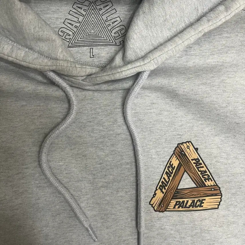 [BUNJANG] Palace Reefer Hoodie Gray / ( L ) 팔라스 리퍼 후드 그레이 23FW