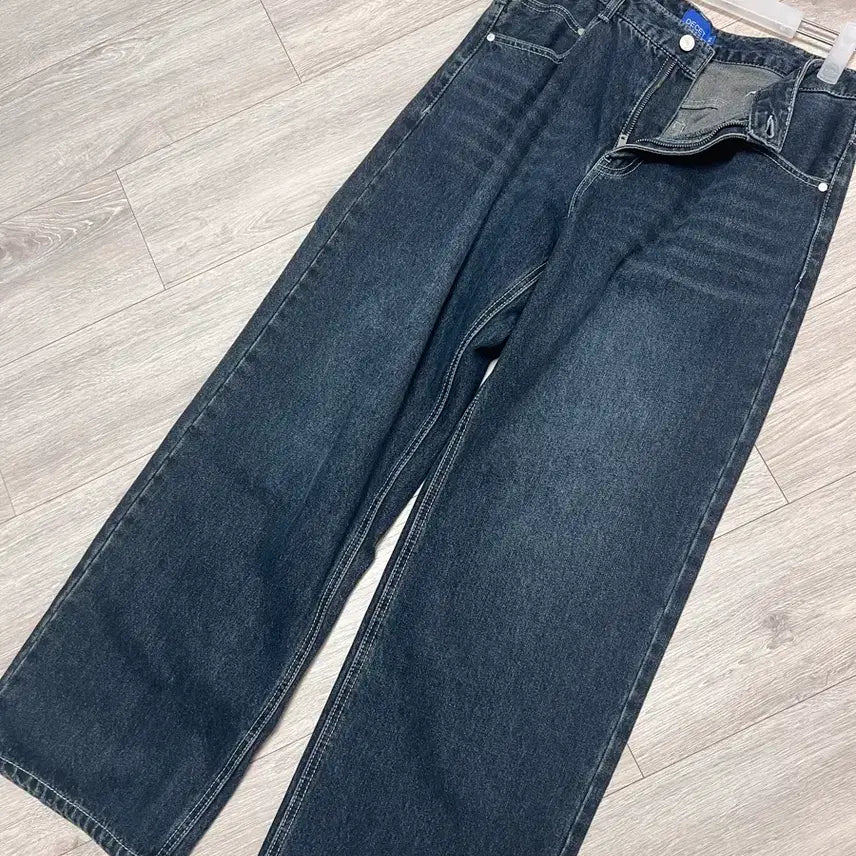 [BUNJANG] Dekete Midride Wide Denim 32 / 데케트 미드라이드 와이드 데님 32
