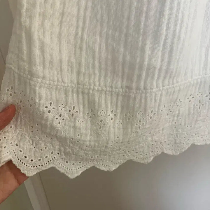 [BUNJANG] Samansa Mos2 White Blouse M / Samansa Mos2 화이트 블라우스 M