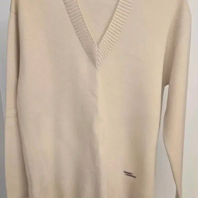 [BUNJANG] Solid Homme V-Neck Layered Turtleneck Knit / 솔리드옴므 브이넥 터틀넥 니트 (사이즈 48)