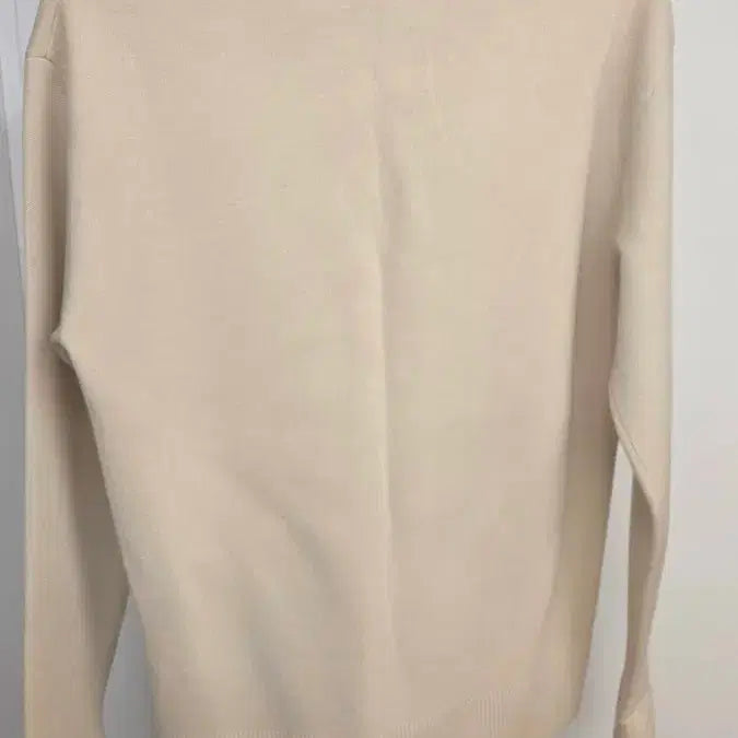 [BUNJANG] Solid Homme V-Neck Layered Turtleneck Knit / 솔리드옴므 브이넥 터틀넥 니트 (사이즈 48)