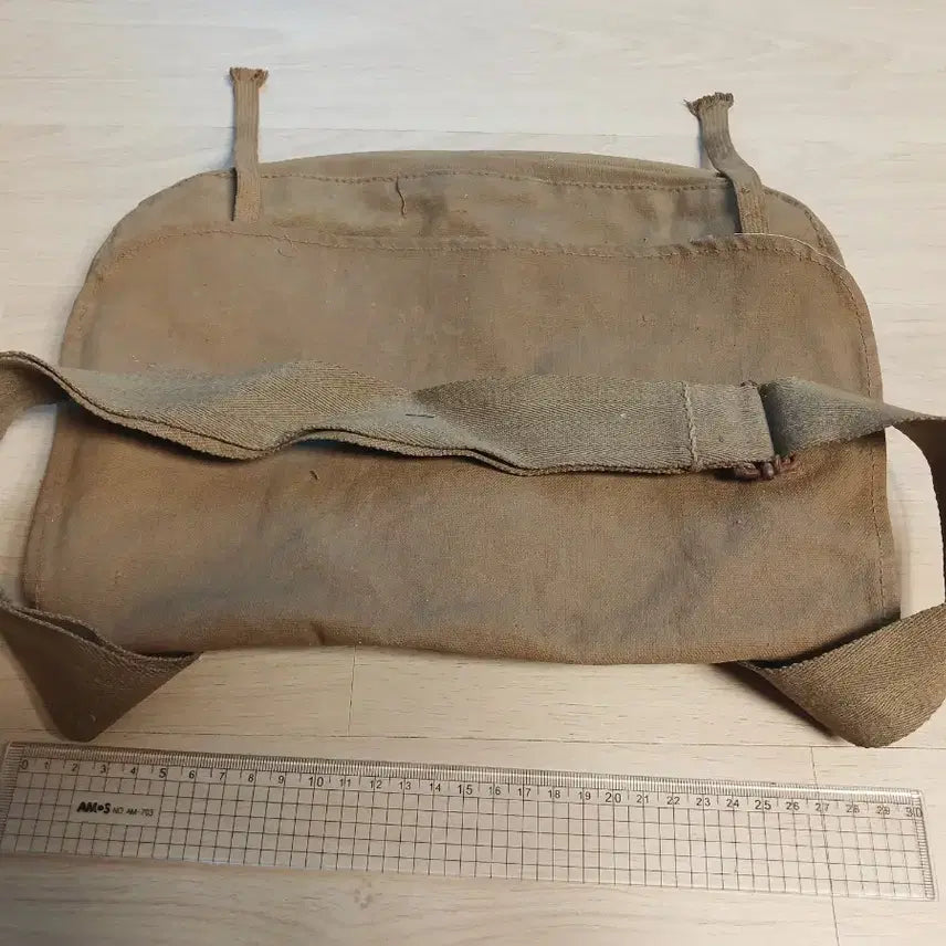 [BUNJANG] Historical Military Canvas Bag / 강점기 군용 캔버스 가방  ㅡ근대사 자료ㅡ
