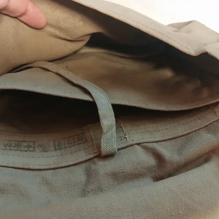[BUNJANG] Historical Military Canvas Bag / 강점기 군용 캔버스 가방  ㅡ근대사 자료ㅡ
