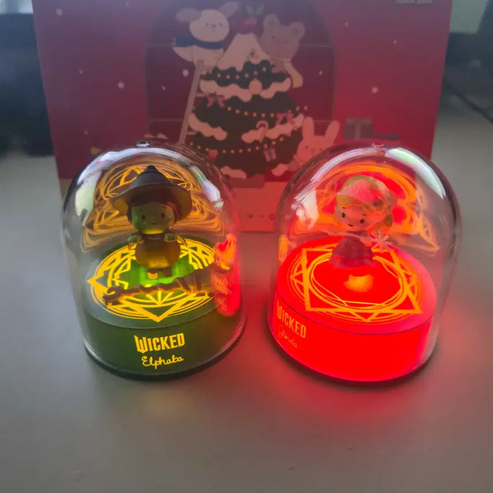 [BUNJANG] Wicked CGV Elphaba Glinda Mood Light / 위키드 CGV 엘파바 글린다 무드등