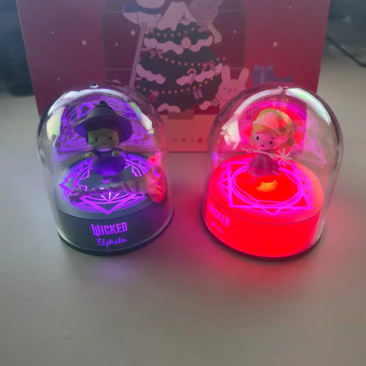 [BUNJANG] Wicked CGV Elphaba Glinda Mood Light / 위키드 CGV 엘파바 글린다 무드등