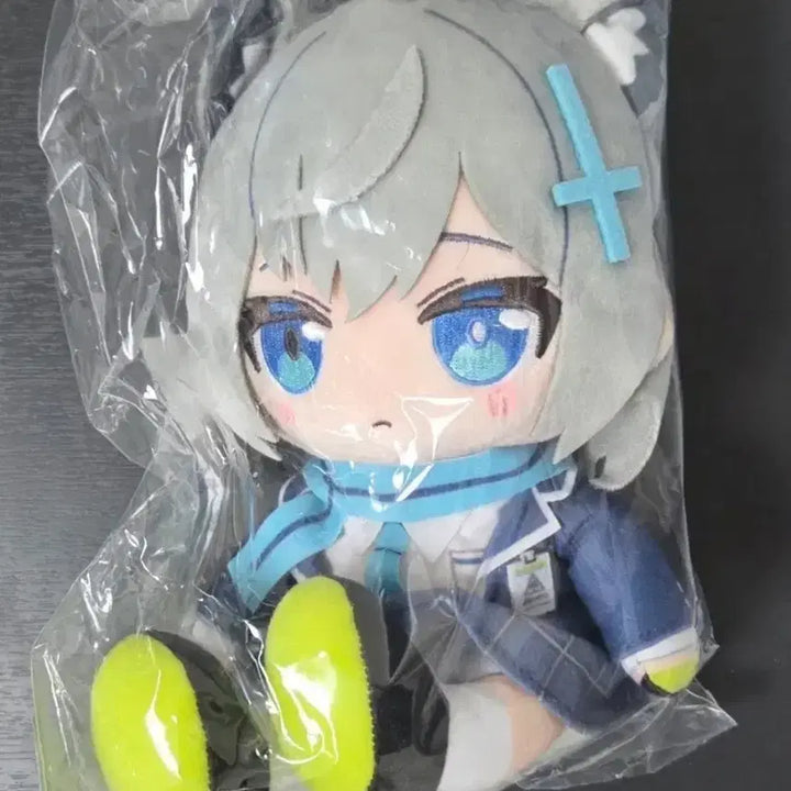 [BUNJANG] Blue Archive Shiroko Chocofuni Plush Doll / 블루아카이브 시로코 누이구루미 쵸코푸니 인형