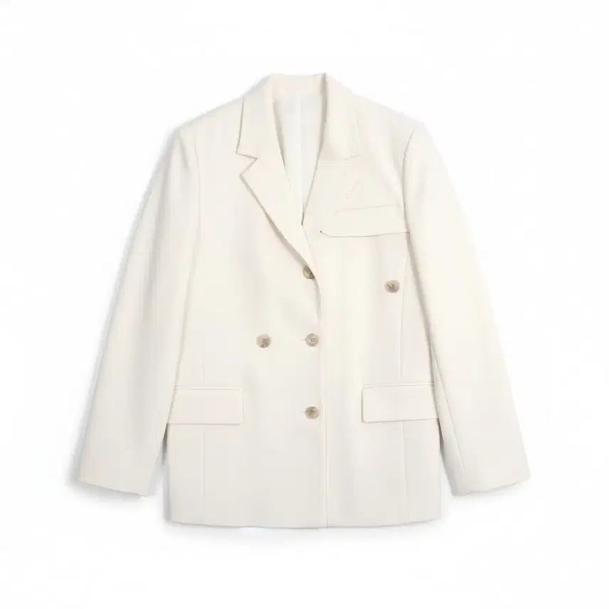 [BUNJANG] My Name is Simple Ivory Jacket / 여성F/ 마이네임이즈 심플 아이보리 자켓