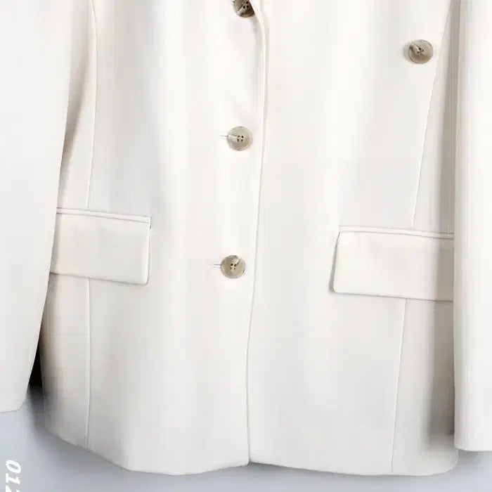 [BUNJANG] My Name is Simple Ivory Jacket / 여성F/ 마이네임이즈 심플 아이보리 자켓