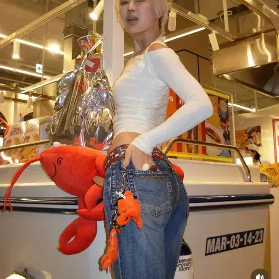 [BUNJANG] Glowny Rodeo Denim Jeans / 글로니 rodeo denim 로데오 데님 팬츠 청바지