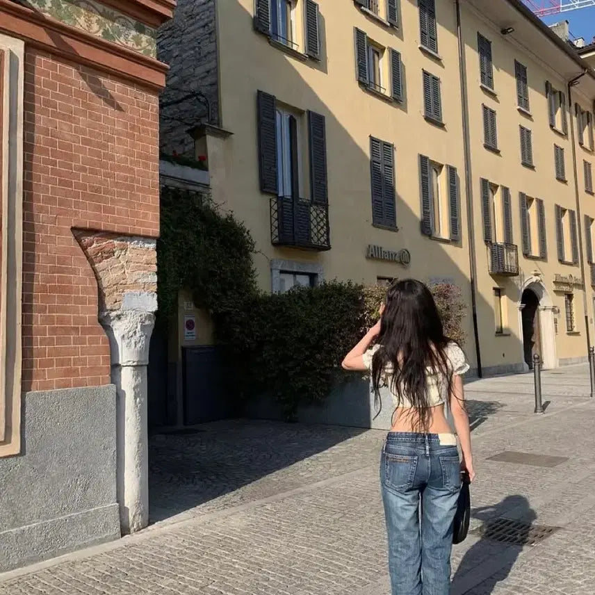 [BUNJANG] Glowny Rodeo Denim Jeans / 글로니 rodeo denim 로데오 데님 팬츠 청바지