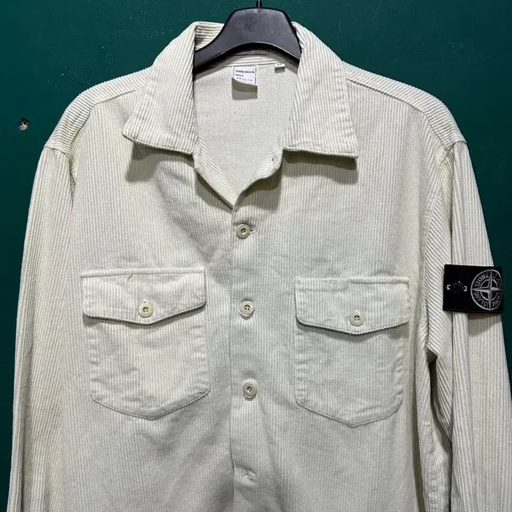 [BUNJANG] Stone Island Corduroy Shirt / 90s 스톤아일랜드 코듀로이셔츠 105