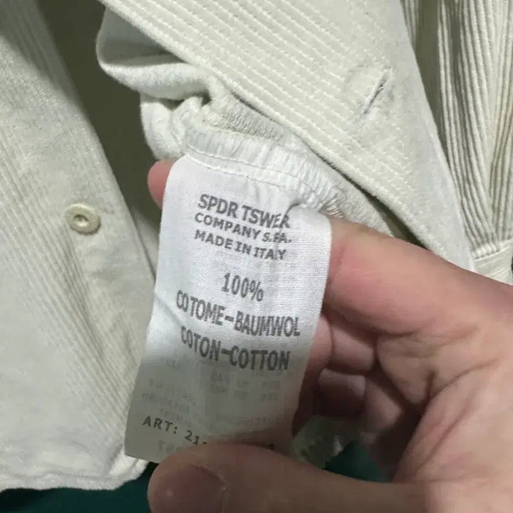 [BUNJANG] Stone Island Corduroy Shirt / 90s 스톤아일랜드 코듀로이셔츠 105