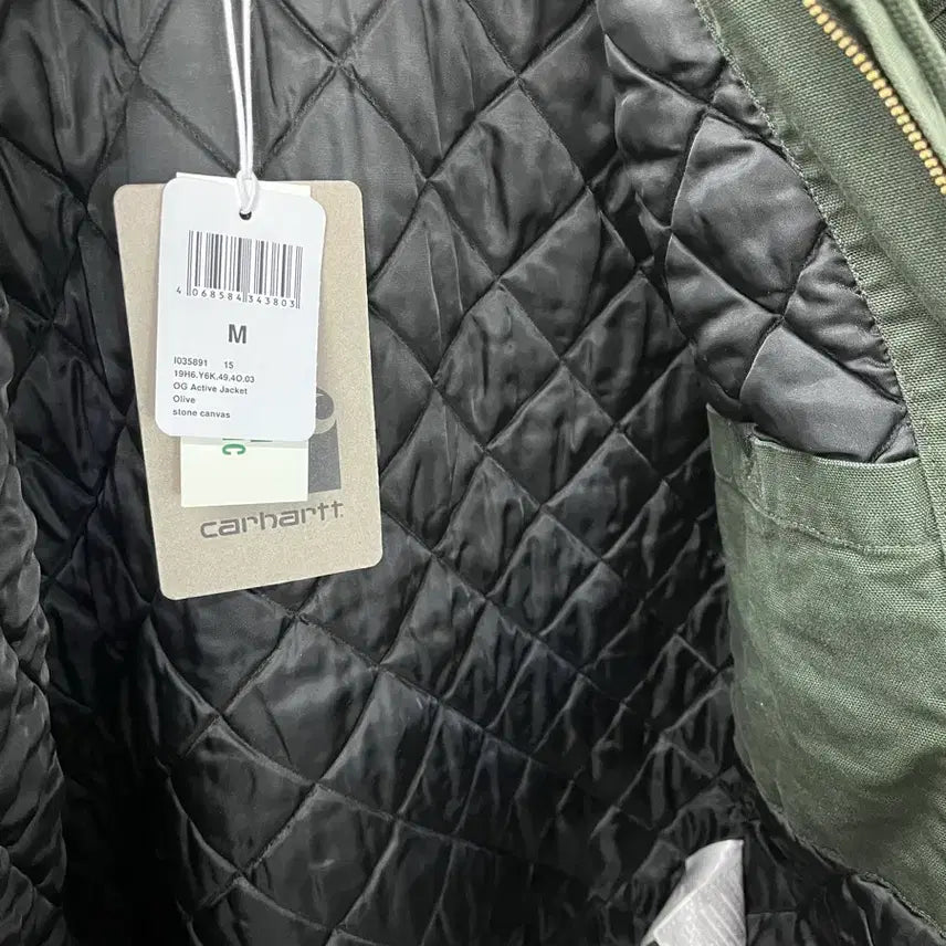 [BUNJANG] Carhartt WIP OG Active Jacket Olive / [M] 칼하트 WIP OG 액티브 자켓 올리브