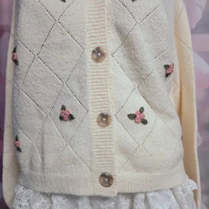 [BUNJANG] Spao Mori Girl Vintage Cardigan / 스파오 모리걸 빈티지 가디건