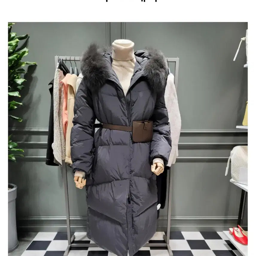 [BUNJANG] Sisley Fox Fur Long Padding / 시슬리폭스퍼롱패딩