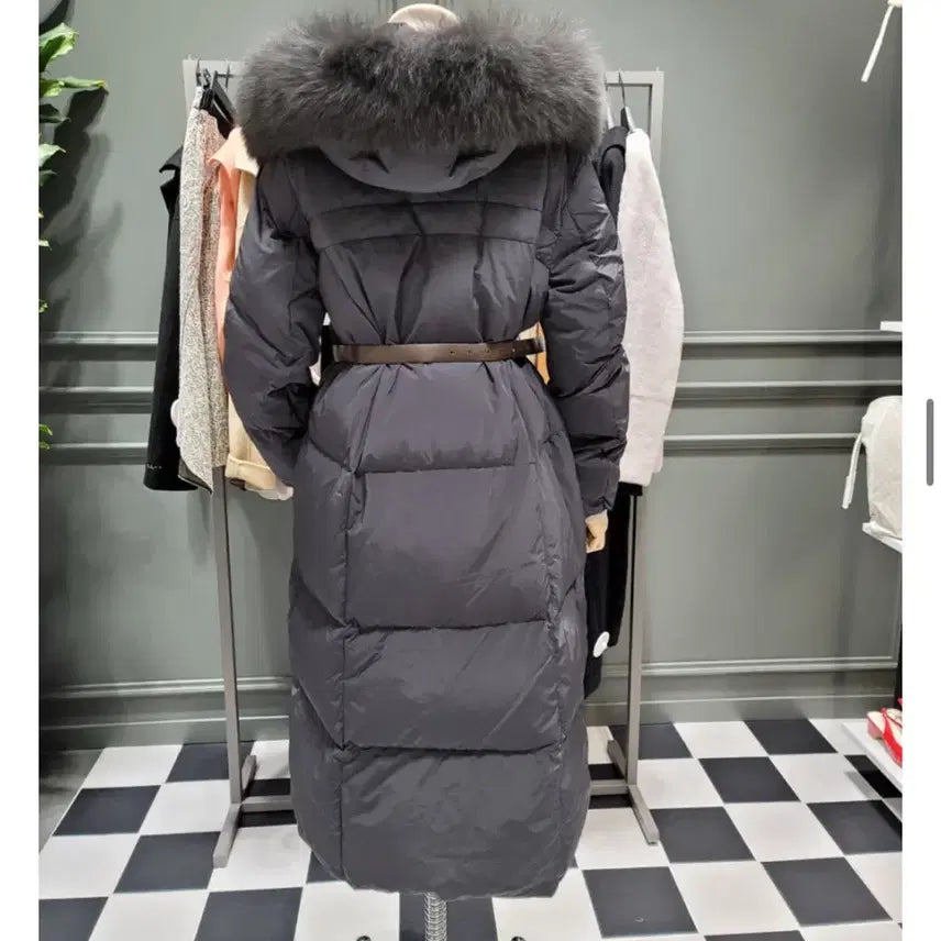 [BUNJANG] Sisley Fox Fur Long Padding / 시슬리폭스퍼롱패딩