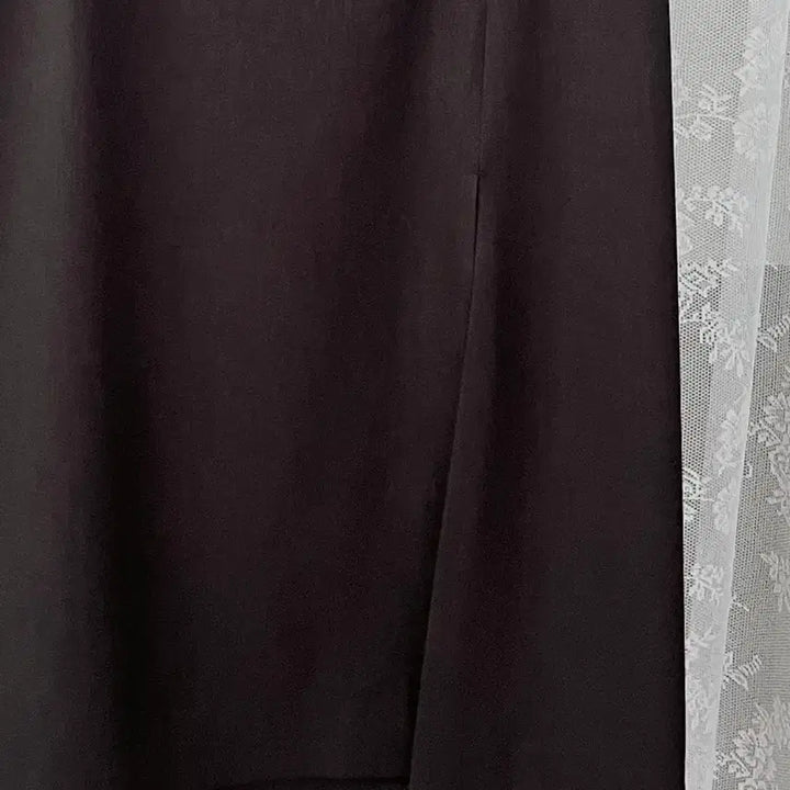 [BUNJANG] Oteut Deaer Slit Long Skirt Dark Brown / M) 새상품 오떼뜨 디어 슬릿 롱스커트 다크브라운