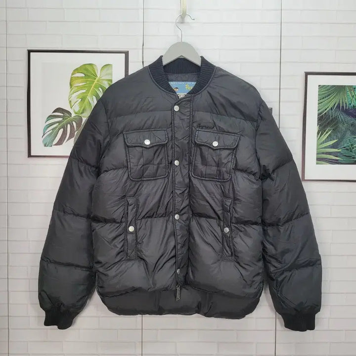 [BUNJANG] Dsquared2 Commminer Steel Logo Duck Down Short Padded Jacket / 디스퀘어드 콤마이너 스틸로고 덕다운 숏 패딩 48사이즈