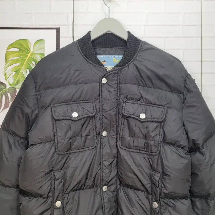 [BUNJANG] Dsquared2 Commminer Steel Logo Duck Down Short Padded Jacket / 디스퀘어드 콤마이너 스틸로고 덕다운 숏 패딩 48사이즈