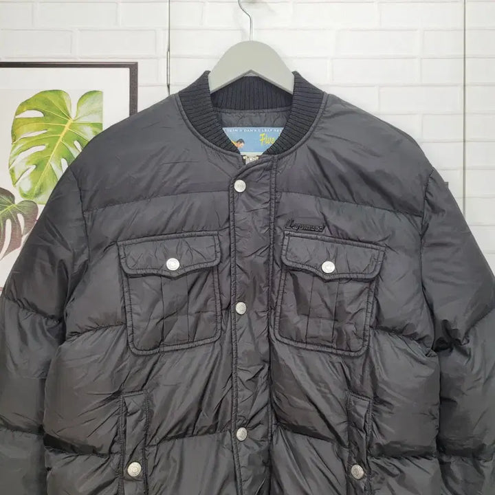 [BUNJANG] Dsquared2 Commminer Steel Logo Duck Down Short Padded Jacket / 디스퀘어드 콤마이너 스틸로고 덕다운 숏 패딩 48사이즈