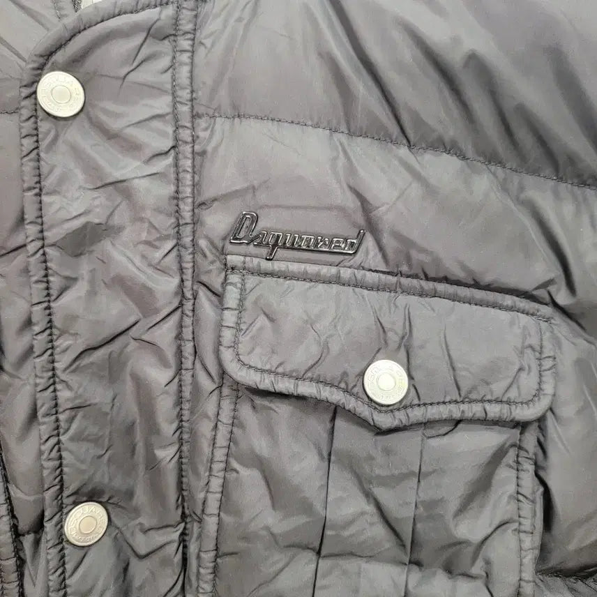 [BUNJANG] Dsquared2 Commminer Steel Logo Duck Down Short Padded Jacket / 디스퀘어드 콤마이너 스틸로고 덕다운 숏 패딩 48사이즈