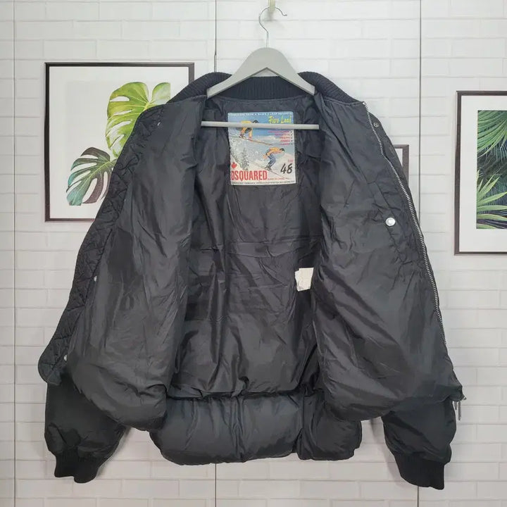 [BUNJANG] Dsquared2 Commminer Steel Logo Duck Down Short Padded Jacket / 디스퀘어드 콤마이너 스틸로고 덕다운 숏 패딩 48사이즈