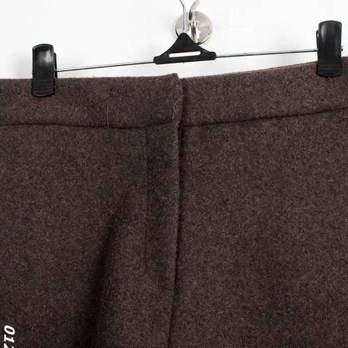 [BUNJANG] Short Wool Pants / 여성L/ 밀크티 모직 숏팬츠