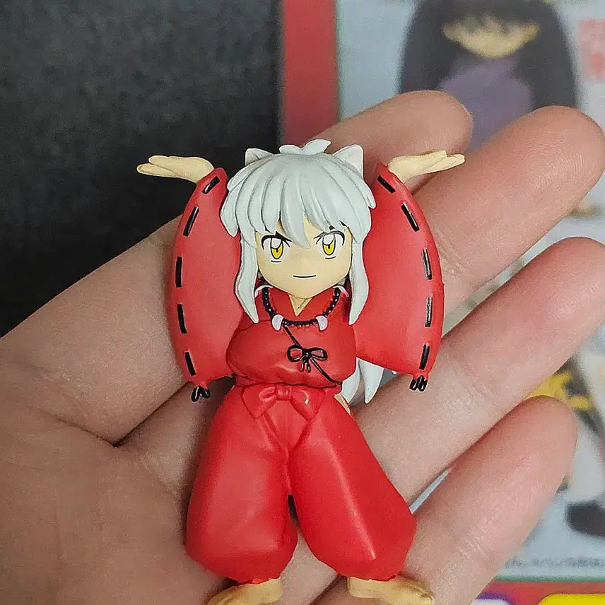[BUNJANG] InuYasha Pen and Keyring Set / 이누야샤 펜오키 풀세트+키라라