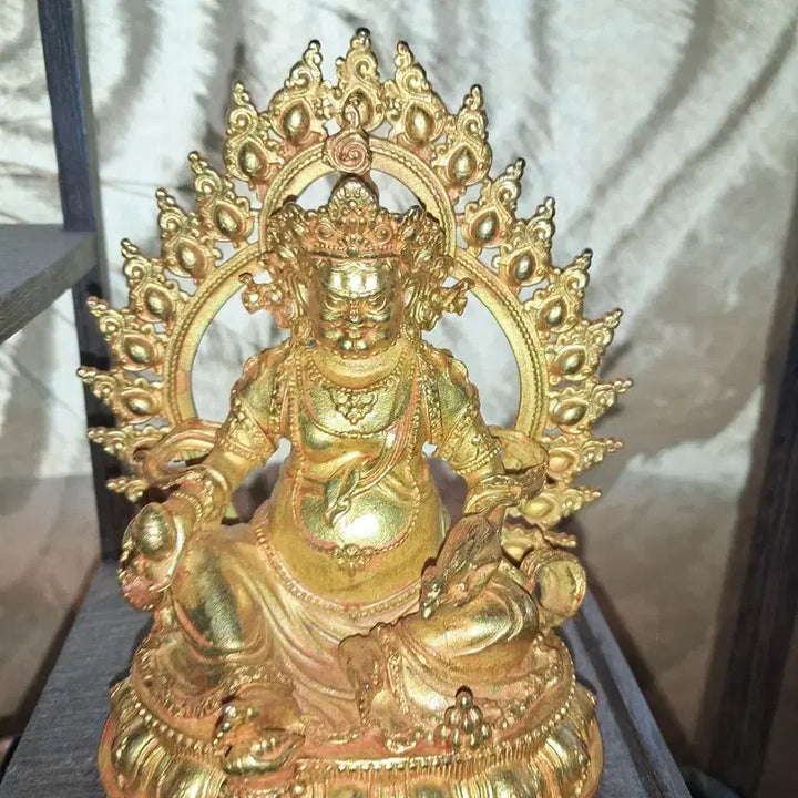 [BUNJANG] Gilt-Bronze Cheonwangbul Statue / 금동 천왕불